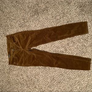 NWOT brown corduroy pants
